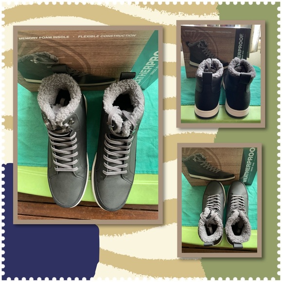 Weatherproof Men’s “Larry” Fleece-Lined Boots - Picture 4 of 13